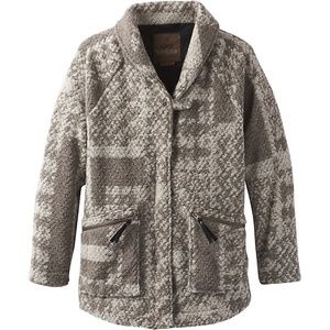 Prana Sakari Oversized Jacket In Mud